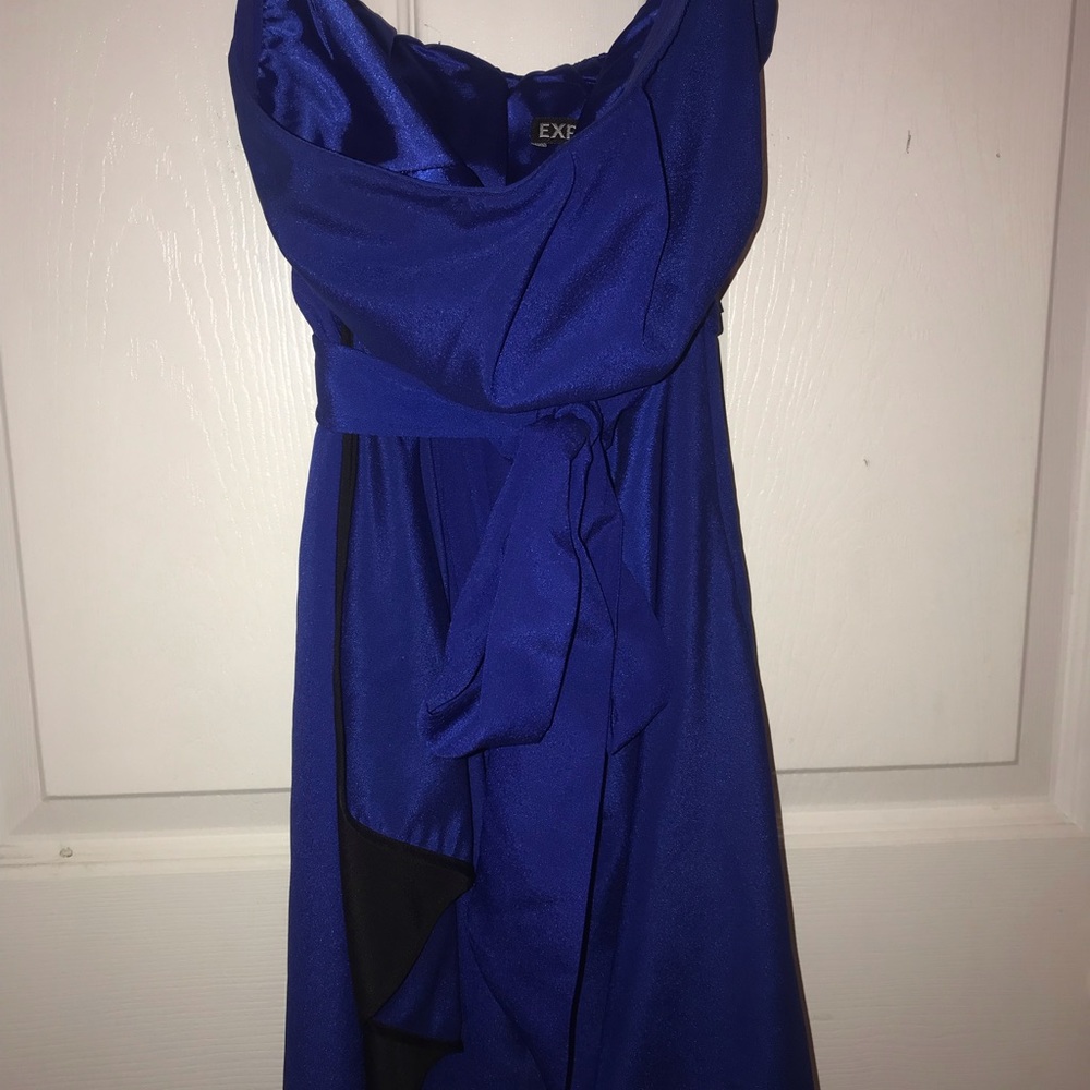 Express strapless cocktail dress